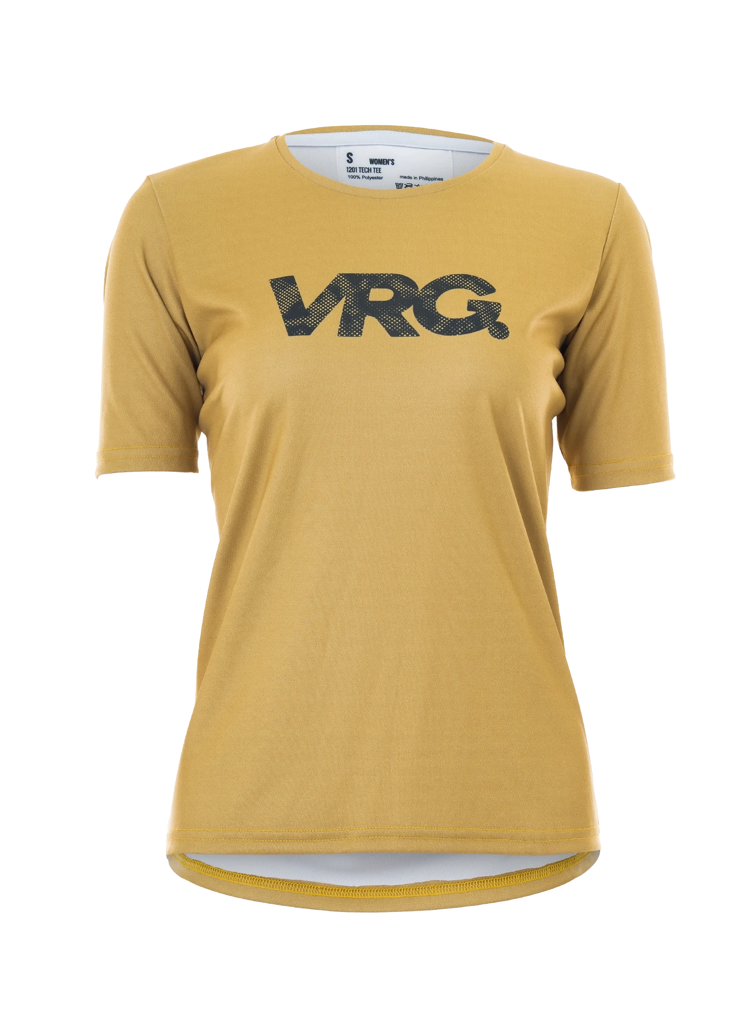 1201 VRG TECH TEE GOLD - WOMEN