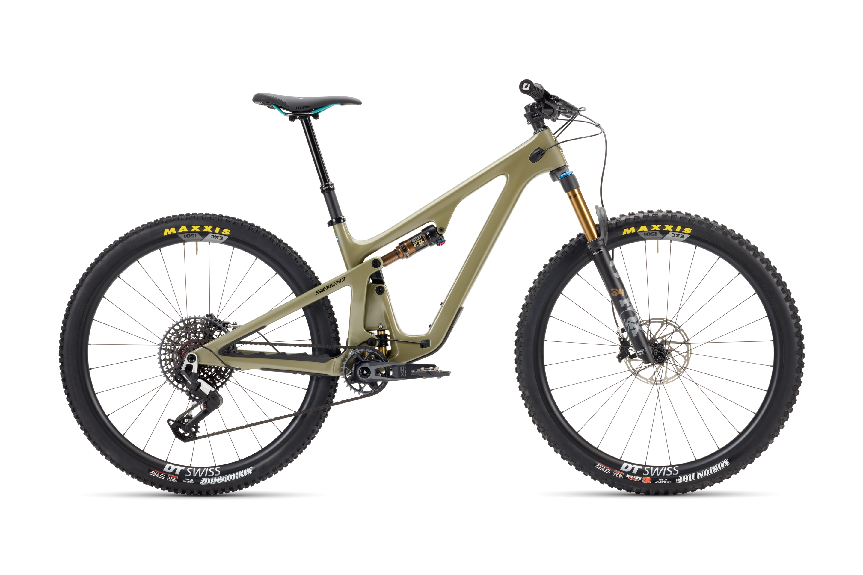 2025 Yeti SB120 Turq Series 29" Complete Mountain Bike - X0/E90 Transmission Build