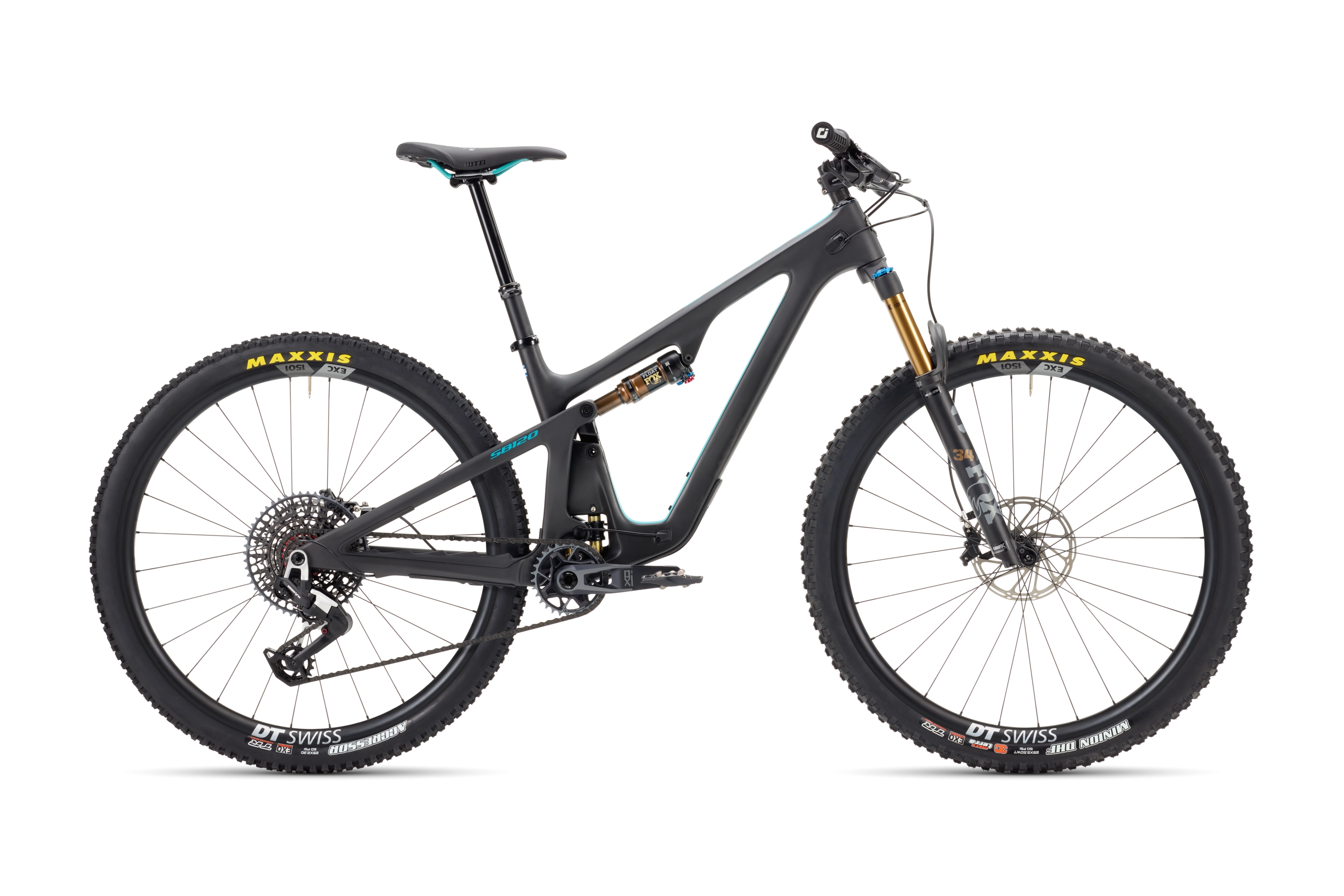 2025 Yeti SB120 Turq Series 29" Complete Mountain Bike - X0/E90 Transmission Build