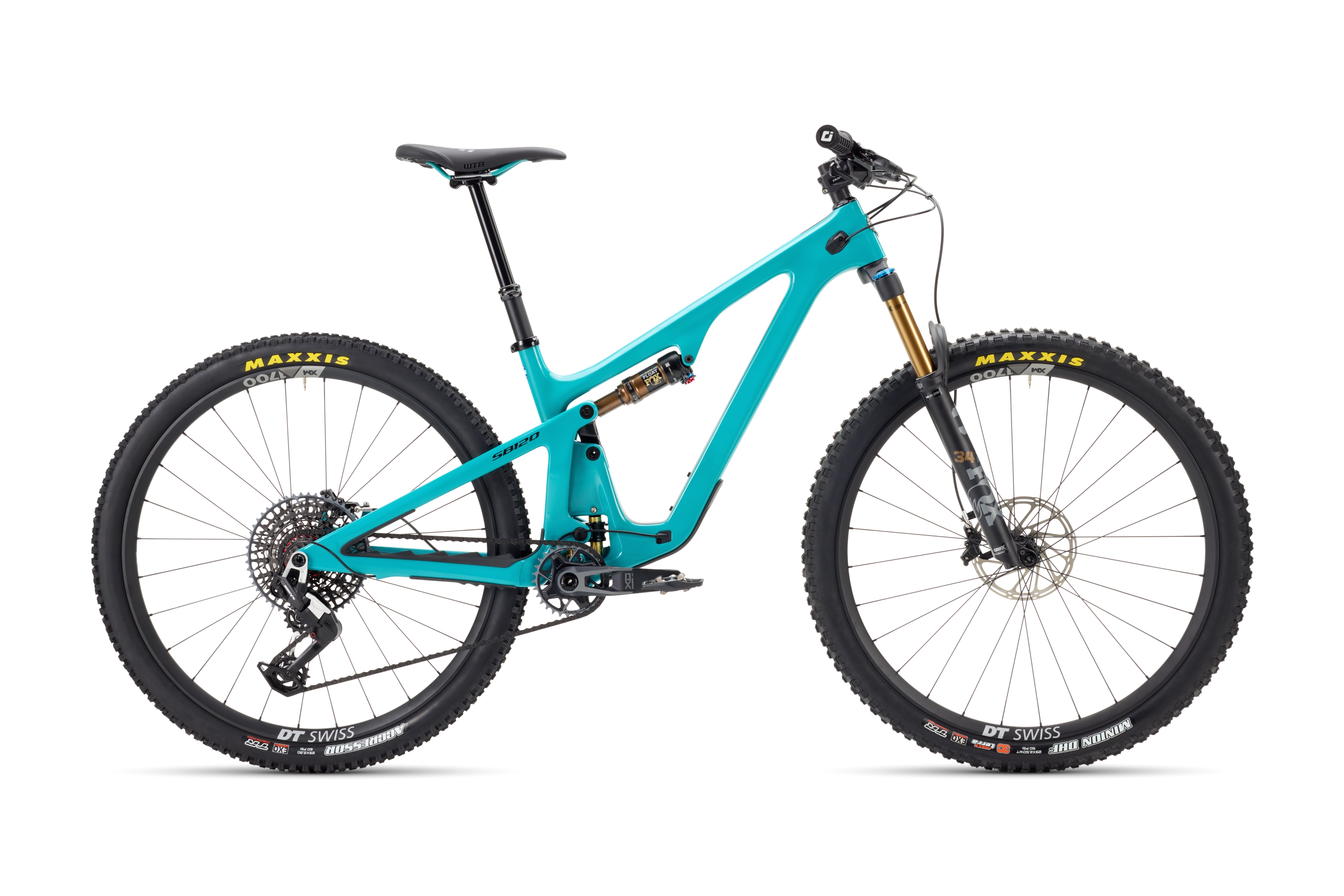 2025 Yeti SB120 Turq Series 29" Complete Mountain Bike - X0/E90 Transmission Build