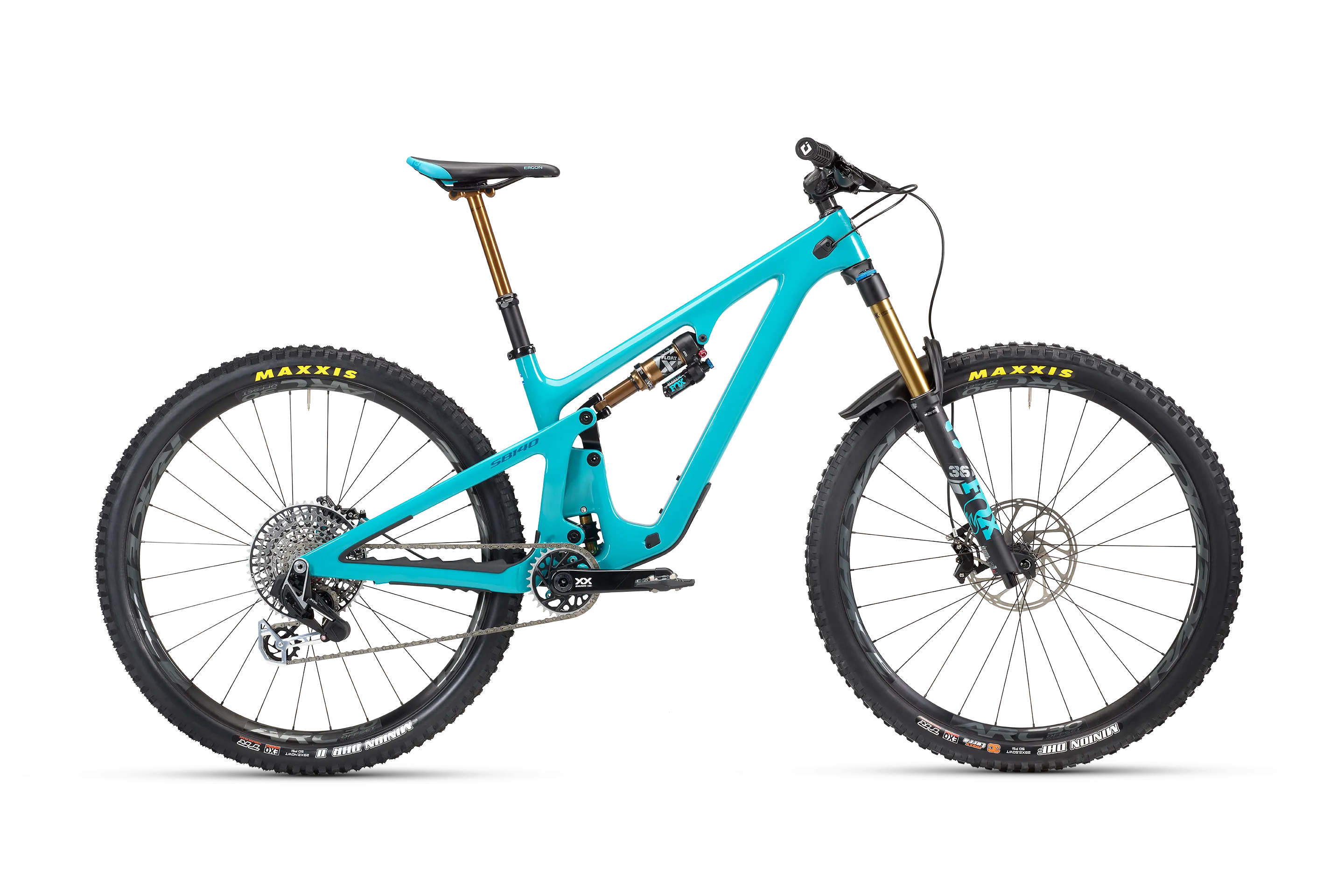 2025 Yeti SB140 Lunch Ride Turq Series 29" Complete Mountain Bike - LR T4 XX Transmission Build