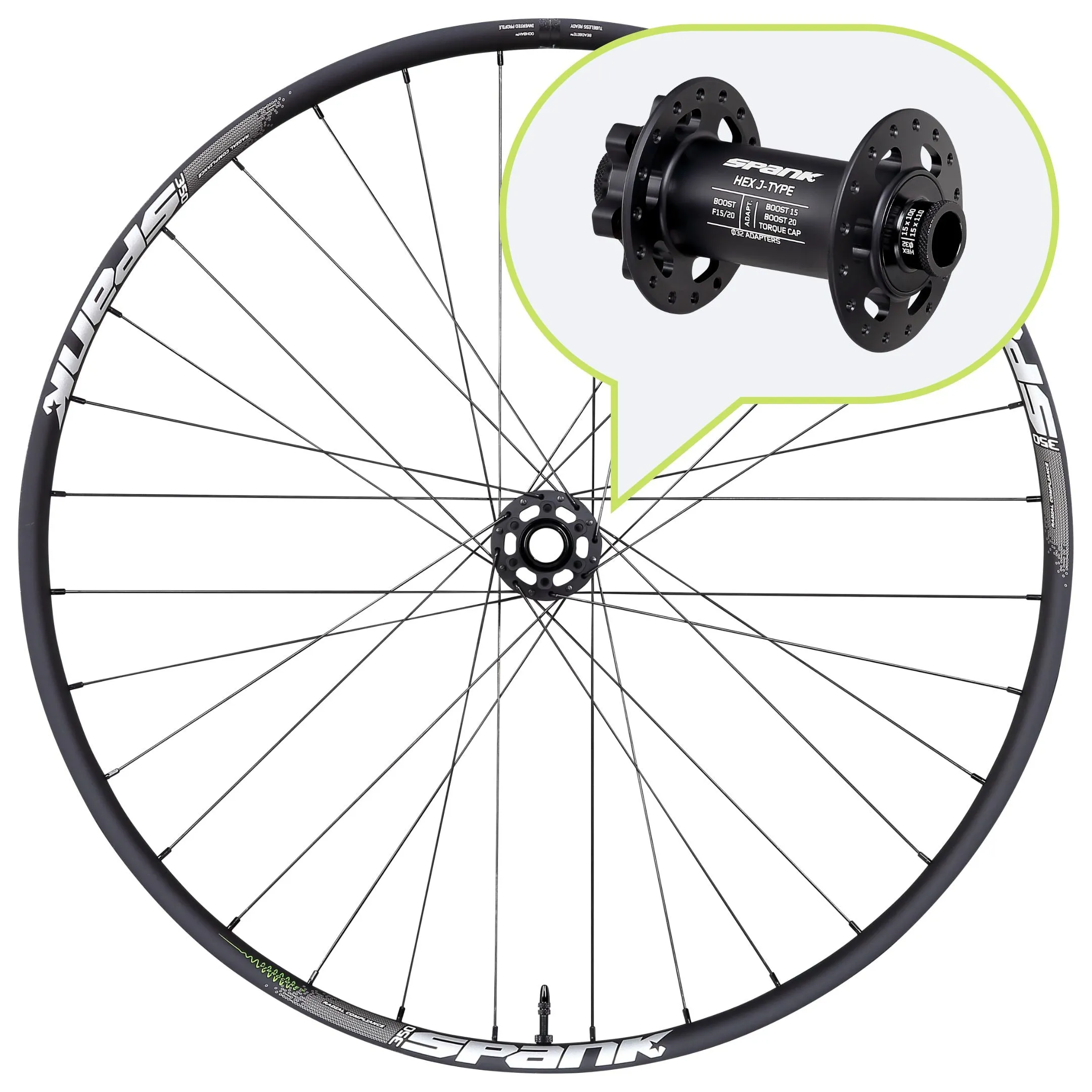 350 Vibrocore™ 29" Front Wheel