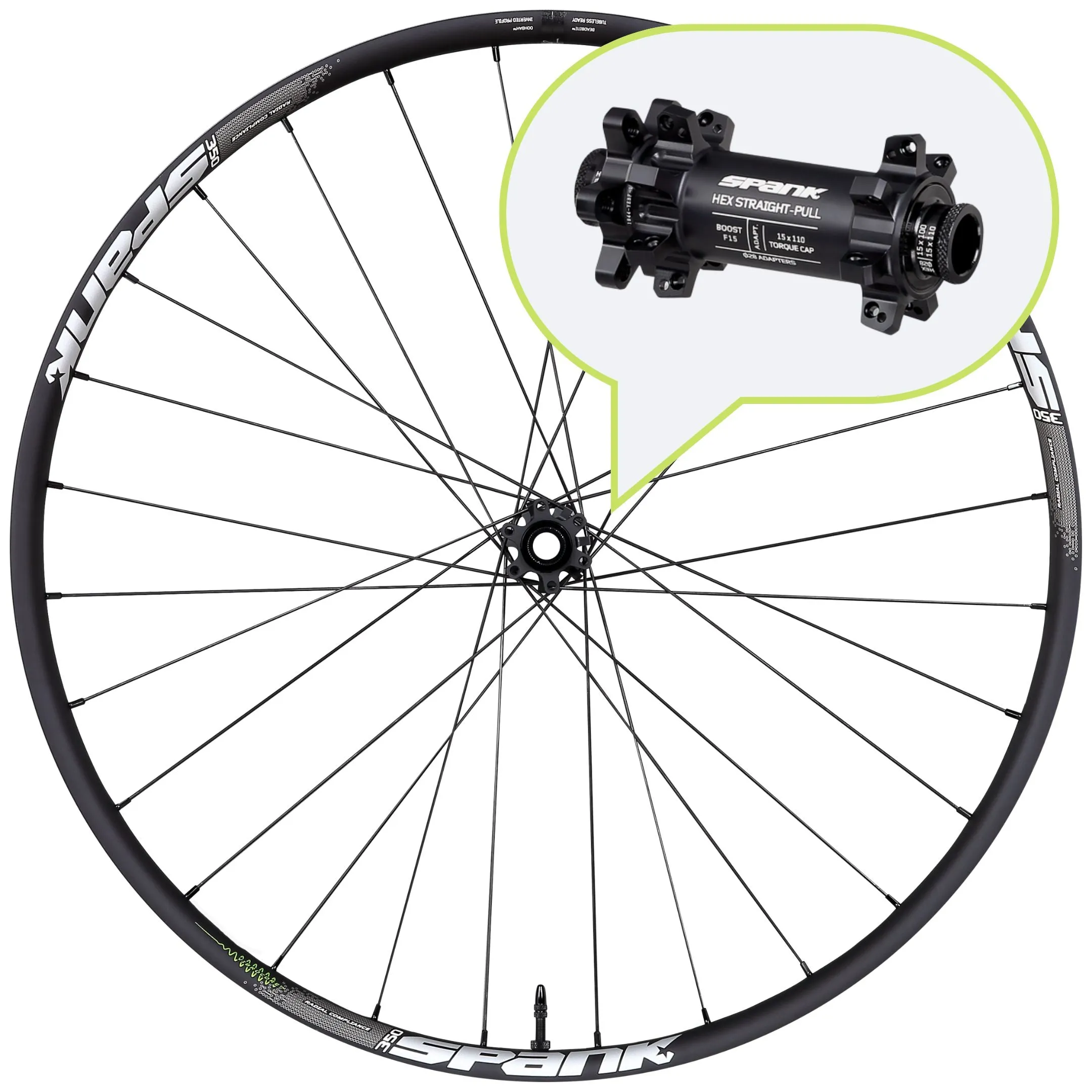 350 Vibrocore™ 29" Front Wheel