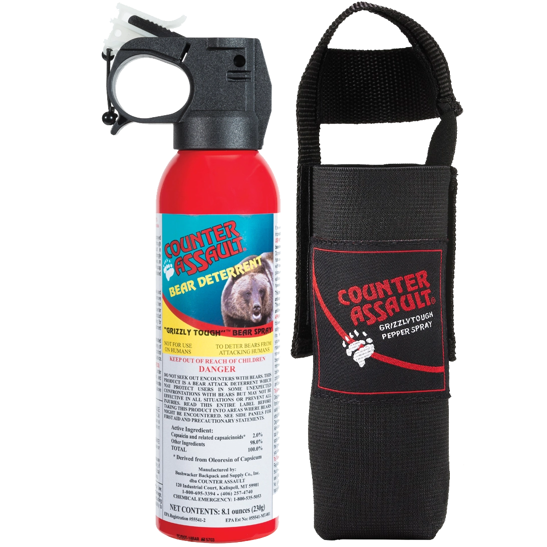 8.1 oz Bear Spray w/ Holster