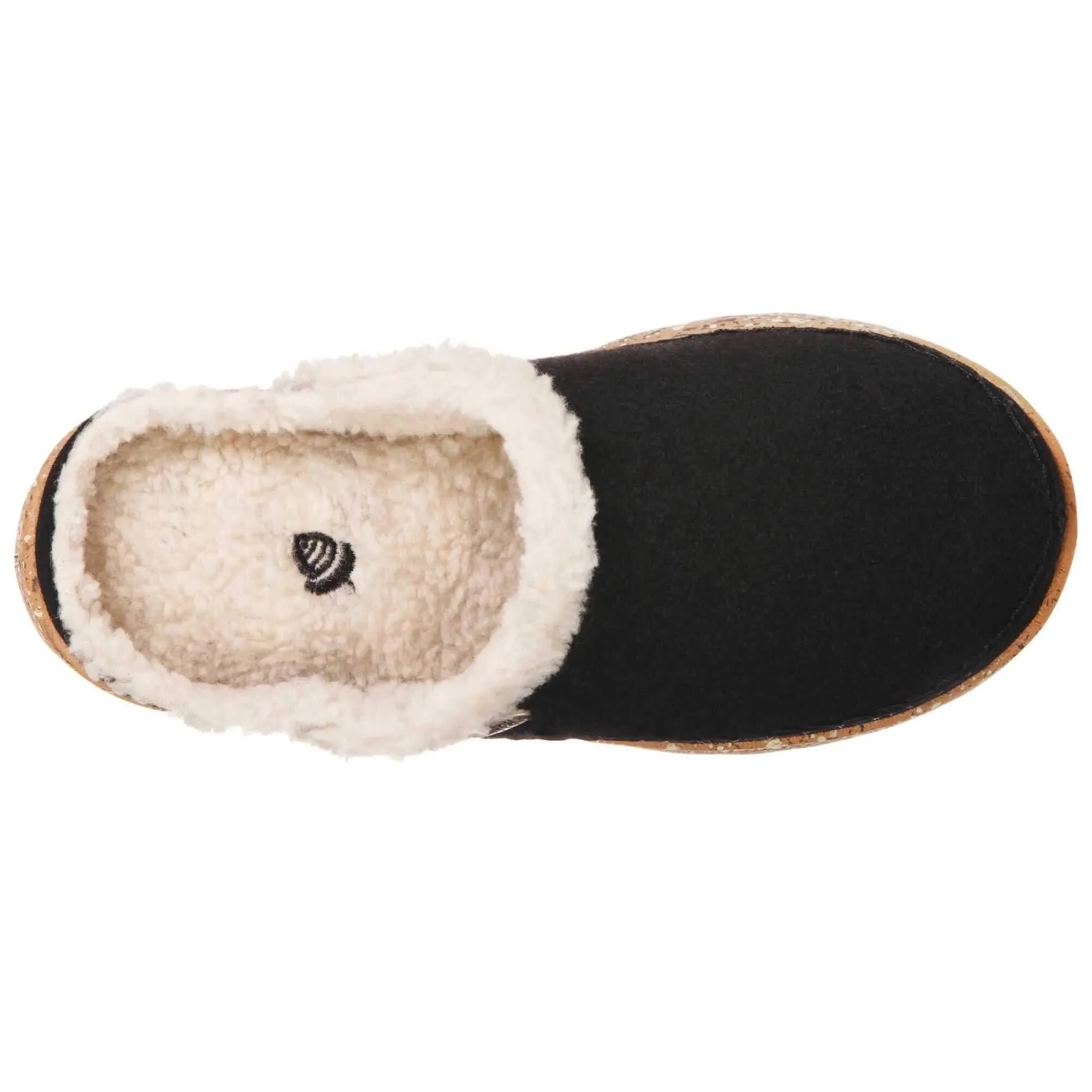 Acorn Women’s Rockland Clog - Recycled Felt Vamp, Black, Size 7 | A22701BLKW7