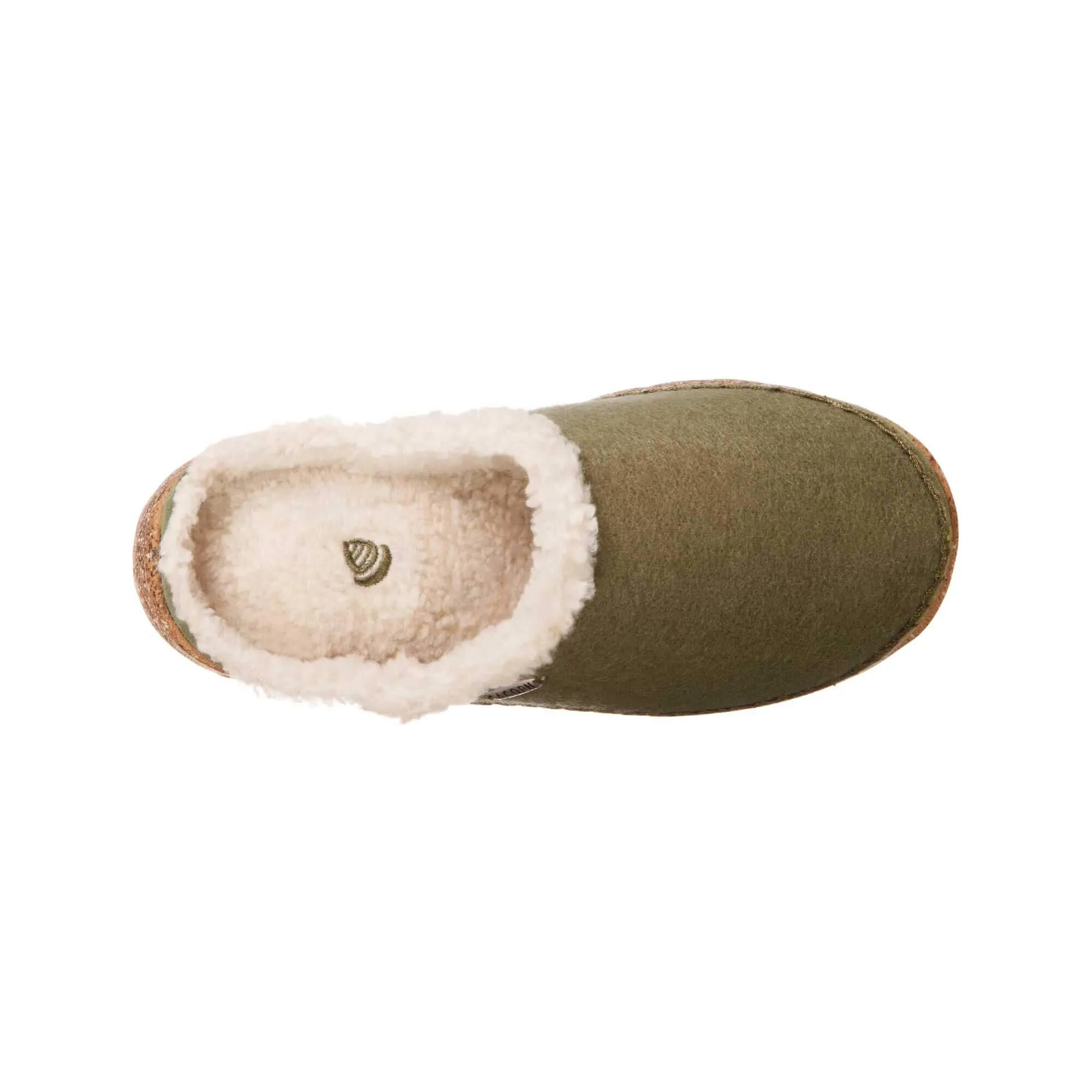 Acorn Women’s Rockland Clog - Recycled Felt Vamp, Olive Coast, Size 9 | A22701OLVW9