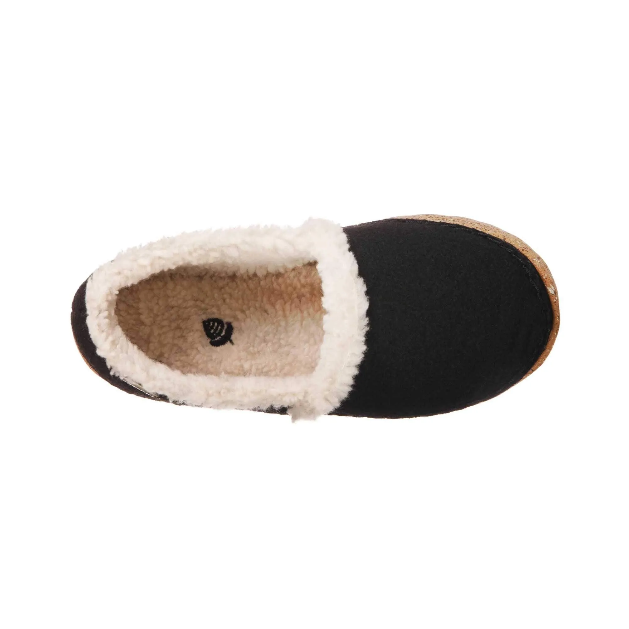 Acorn Women’s Rockland Moc - Recycled Felt Vamp, Black, Size 8 | A22702BLKW8