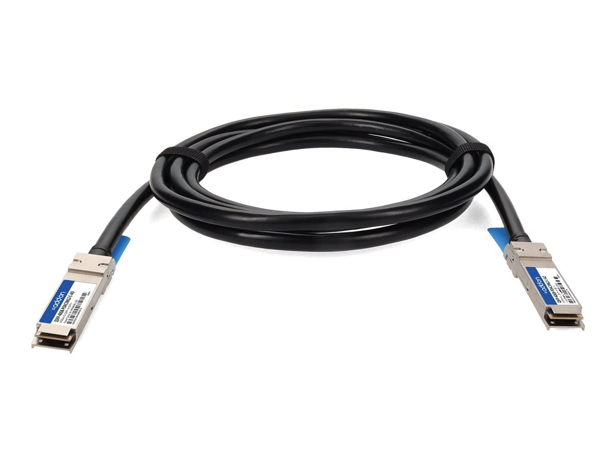 AddOn - 40GBase-CU direct attach cable - TAA Compliant - QSFP  to QSFP  - 10 ft - twinaxial - SFF-8661/IEEE 802.3bj - halogen-free, QSFP-40GB-PDAC3MLZ-C-AO