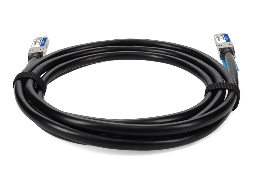 AddOn - 40GBase-CU direct attach cable - TAA Compliant - QSFP  to QSFP  - 10 ft - twinaxial - SFF-8661/IEEE 802.3bj - halogen-free, QSFP-40GB-PDAC3MLZ-C-AO