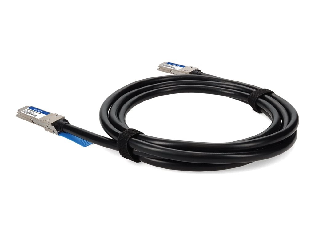 AddOn - 40GBase-CU direct attach cable - TAA Compliant - QSFP  to QSFP  - 10 ft - twinaxial - SFF-8661/IEEE 802.3bj - halogen-free, QSFP-40GB-PDAC3MLZ-C-AO