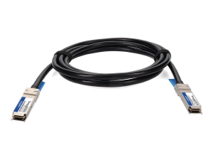 AddOn - 40GBase-CU direct attach cable - TAA Compliant - QSFP  to QSFP  - 10 ft - twinaxial - SFF-8661/IEEE 802.3bj - halogen-free, QSFP-40GB-PDAC3MLZ-C-AO