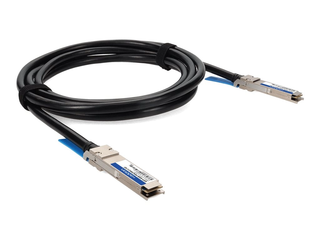 AddOn - 40GBase-CU direct attach cable - TAA Compliant - QSFP  to QSFP  - 10 ft - twinaxial - SFF-8661/IEEE 802.3bj - halogen-free, QSFP-40GB-PDAC3MLZ-C-AO