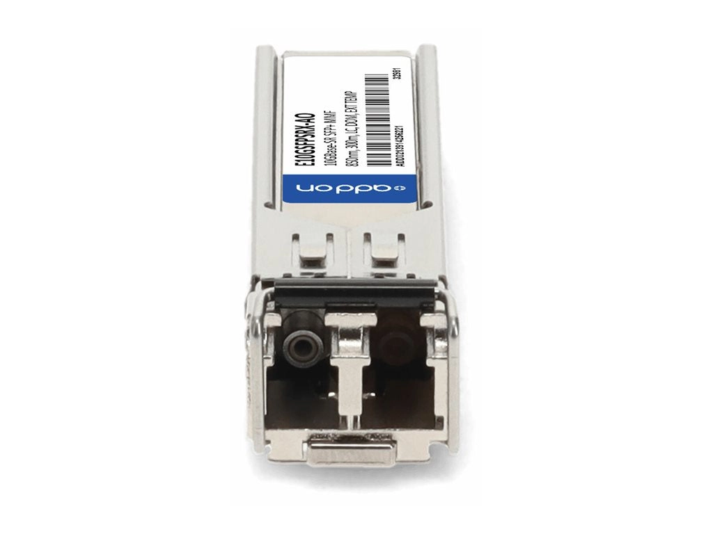 AddOn - SFP  transceiver module (equivalent to: Intel E10GSFPSRX) - 10GbE - 10GBase-SR - LC multi-mode - up to 984 ft - 850 nm E10GSFPSRX-AO
