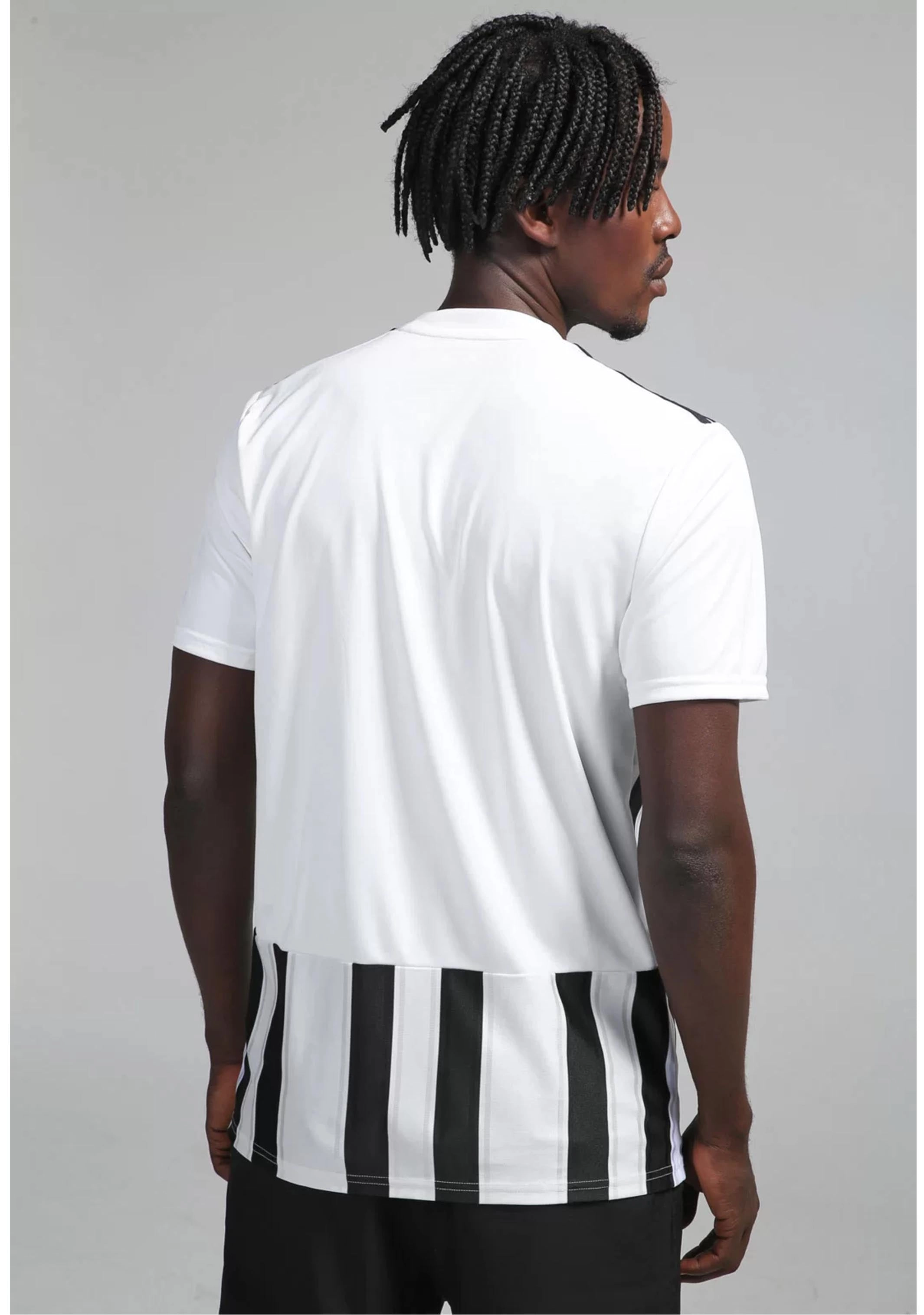 Adidas Mens Striped 21 Jersey White/Black