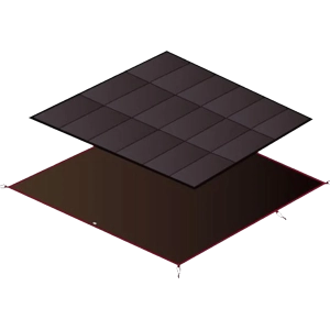 Amenity Dome Large Mat & Sheet Set