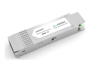 Axiom - QSFP  transceiver module (equivalent to: HP JH231A) - 40GbE - 40GBASE-SR4 - MPO multi-mode - up to 93.2 miles - 850 nm AXG95671