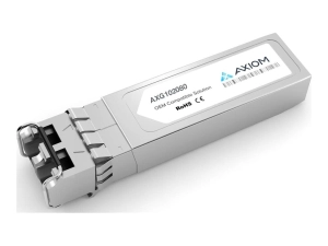 Axiom - SFP (mini-GBIC) transceiver module (equivalent to: TRENDnet TI-MGBSX) - 1GbE - 1000Base-SX - LC multi-mode - up to 1800 AXG102080
