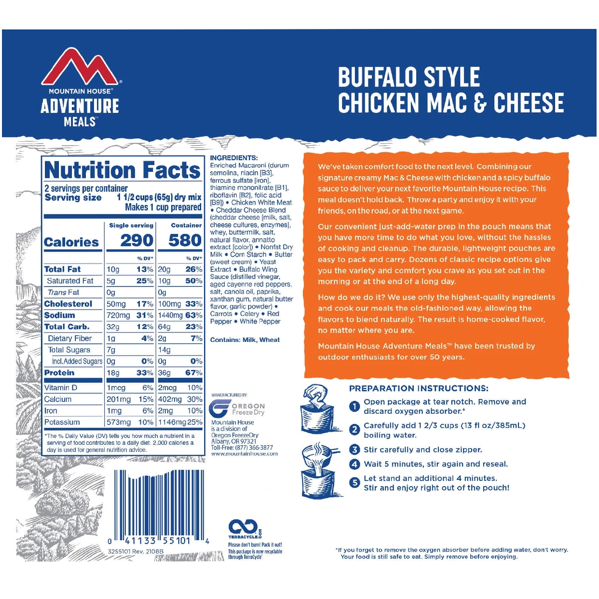 Buffalo Chicken Mac & Cheese