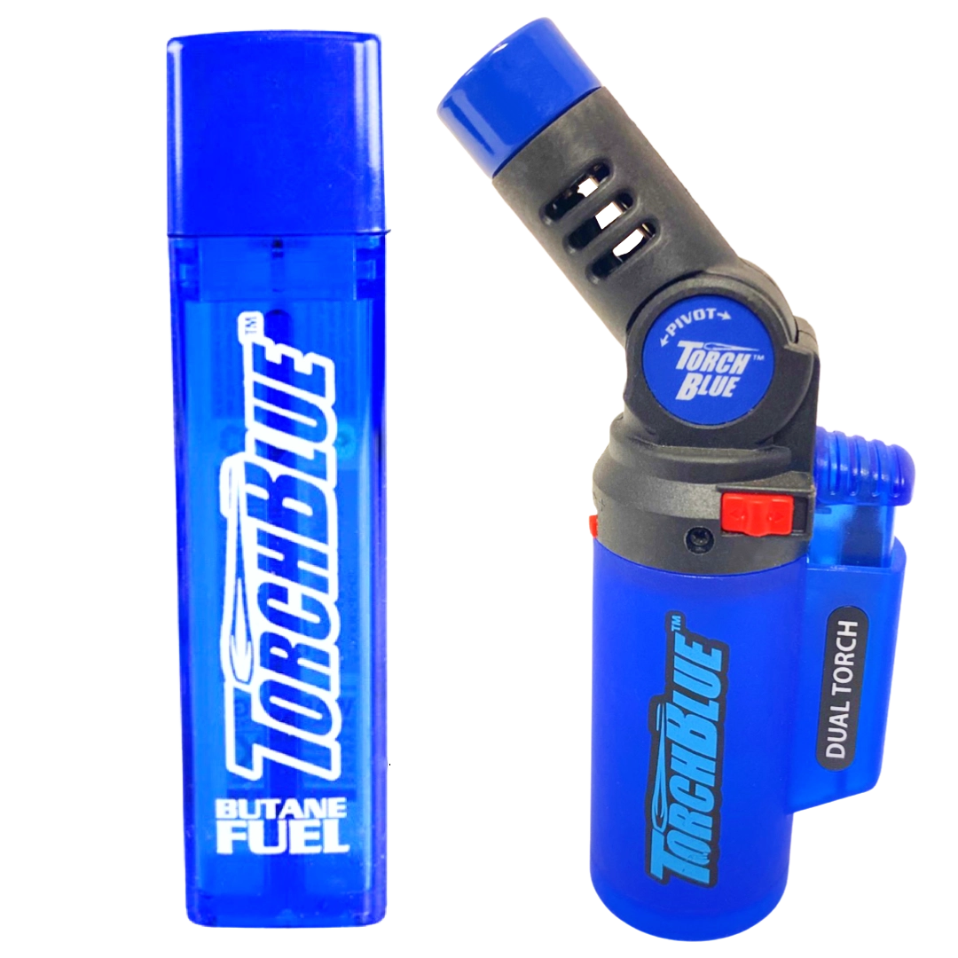 Butane Torch Lighters Assortment Floor Display - 30 Pieces Per Retail Ready Display 88673