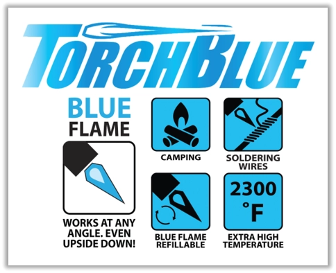 Butane Torch Lighters Assortment Floor Display - 30 Pieces Per Retail Ready Display 88673