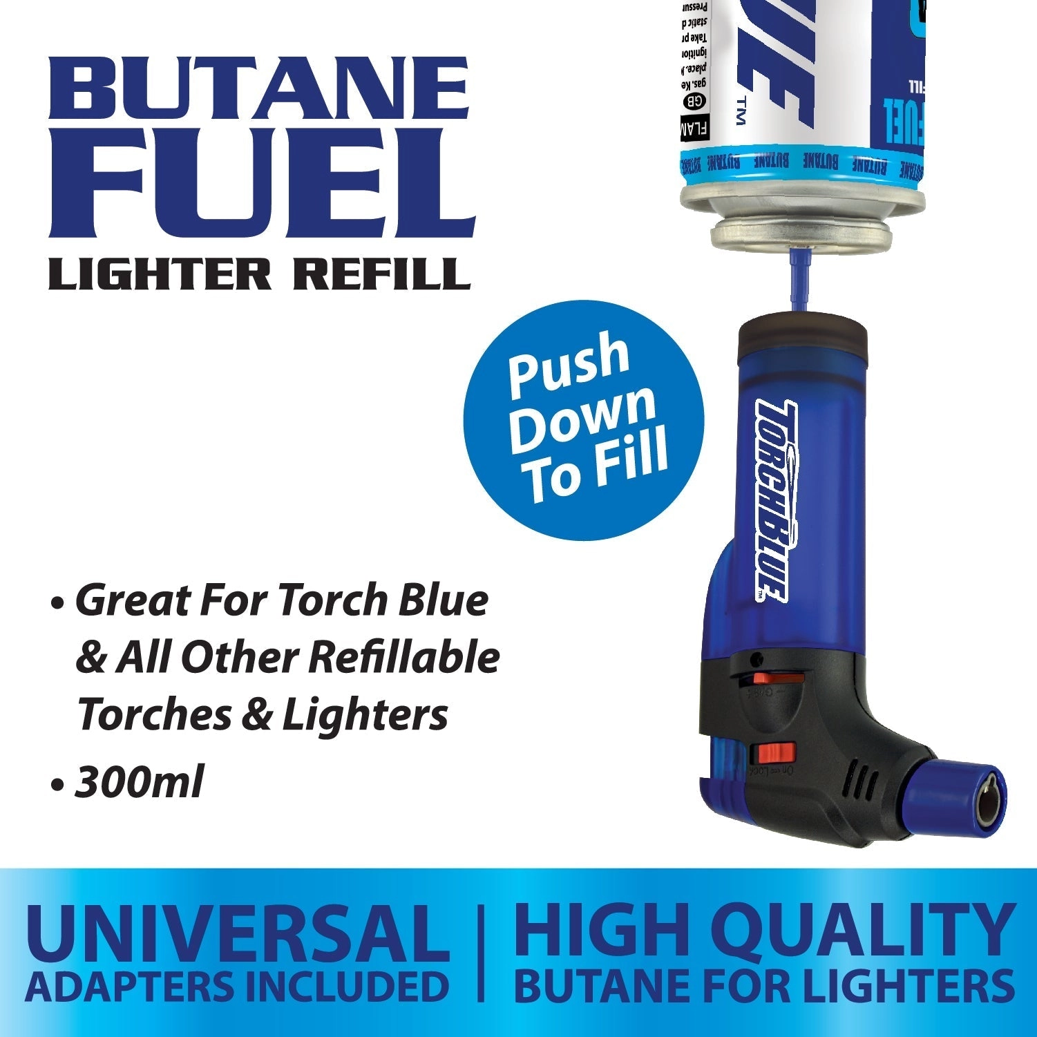 Butane Torch Lighters Assortment Floor Display - 30 Pieces Per Retail Ready Display 88673