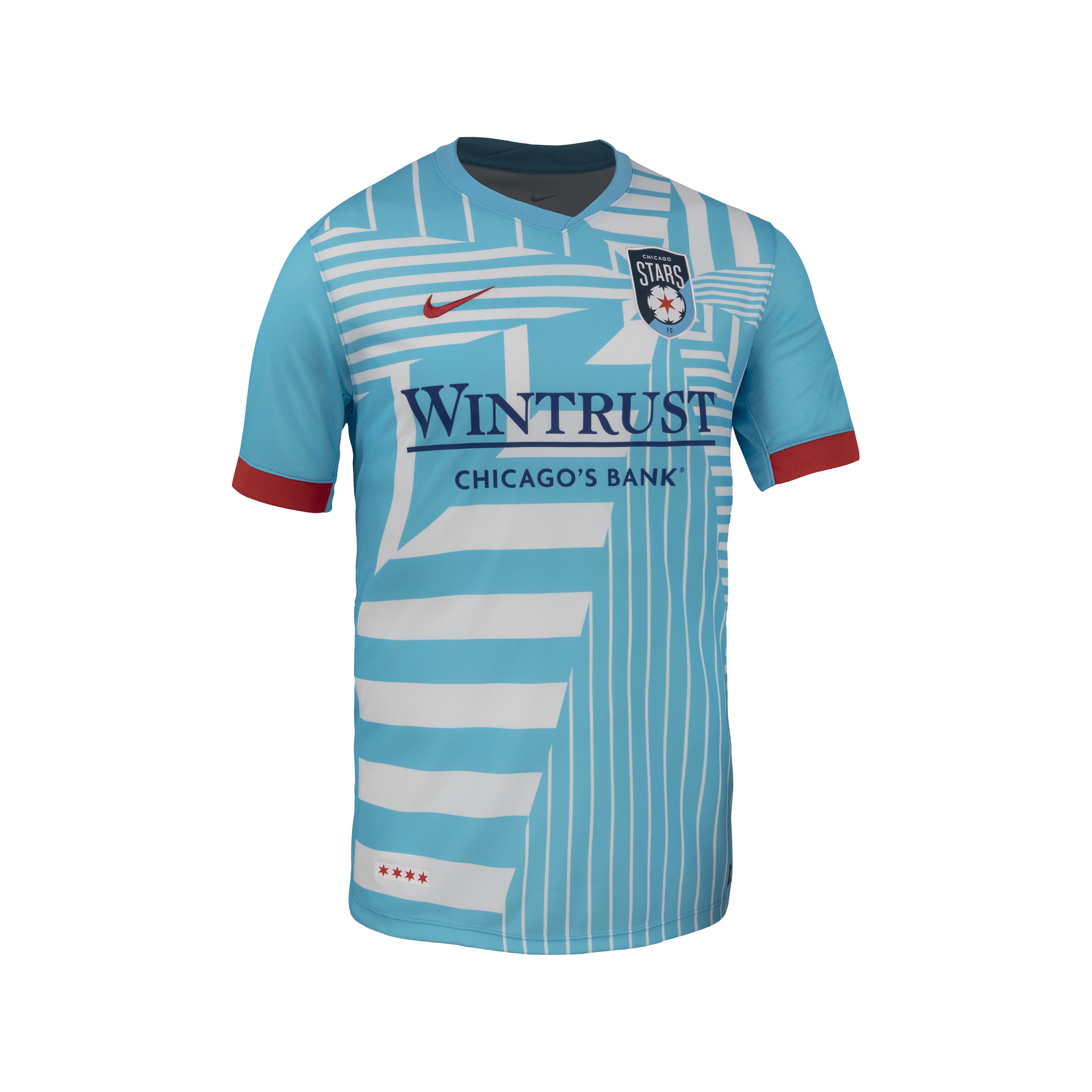 Chicago Stars Home 2025 Straight Fit Nike Stadium Shirt