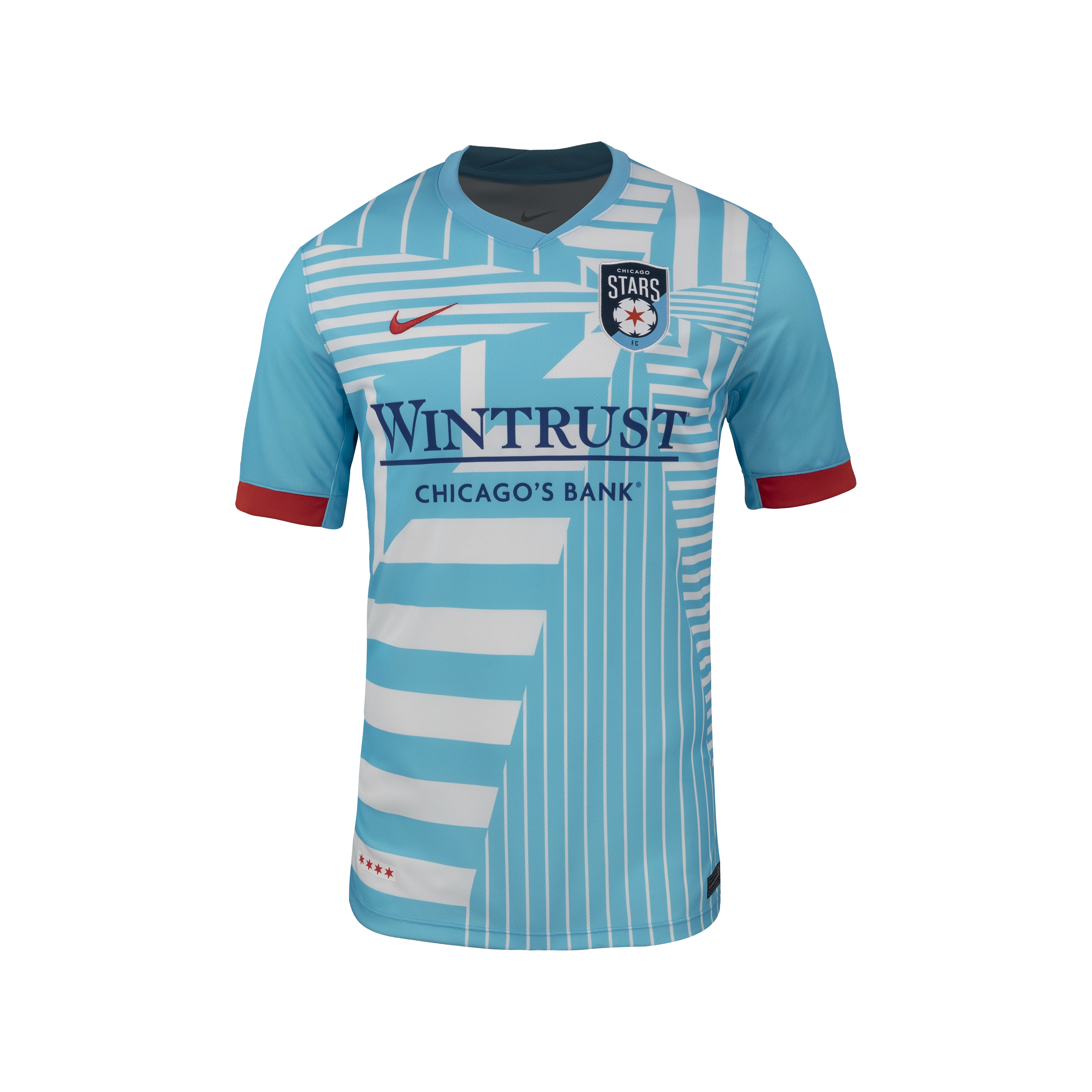 Chicago Stars Home 2025 Straight Fit Nike Stadium Shirt