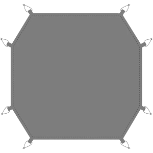 Dock Dome Pro 6 Ground Sheet