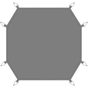 Dock Dome Pro 6 Ground Sheet