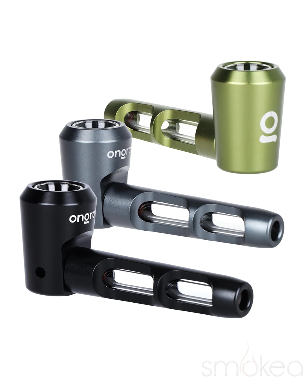 ONGROK Aluminum & Glass Spoon Pipe
