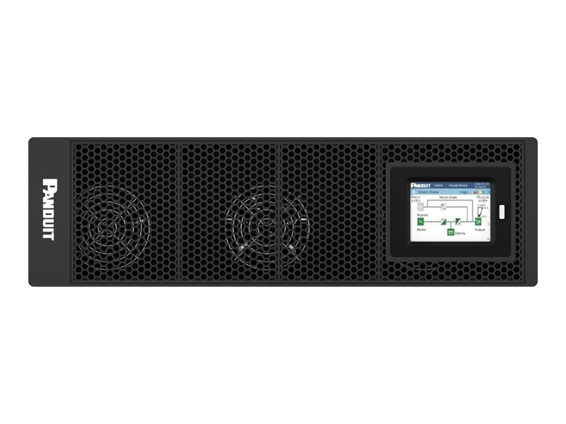 Panduit SmartZone - UPS (rack-mountable / external) - AC 220/230/240 V - 10000 Watt - 10000 VA - 3-phase - Ethernet, RS-232, U10N32V