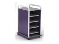Paragon A&D Crossfit Storage - Trolley - 6 shelves - 16 gauge tubular steel, TFM CFS42OFSHLV-918XZX