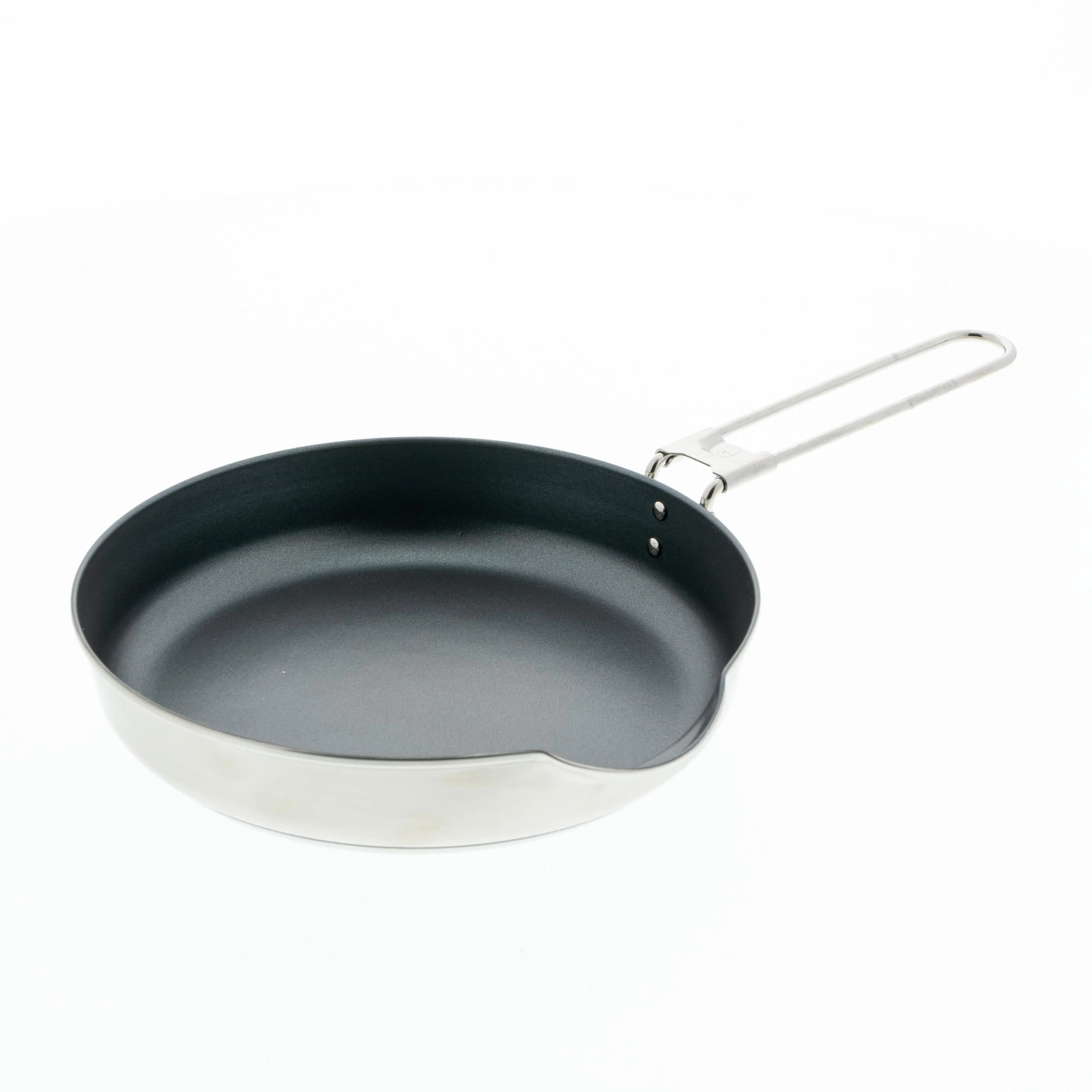 Quechua 500 Stainless Steel Non-Stick Camping Cookset – 14-Piece for 2 People
