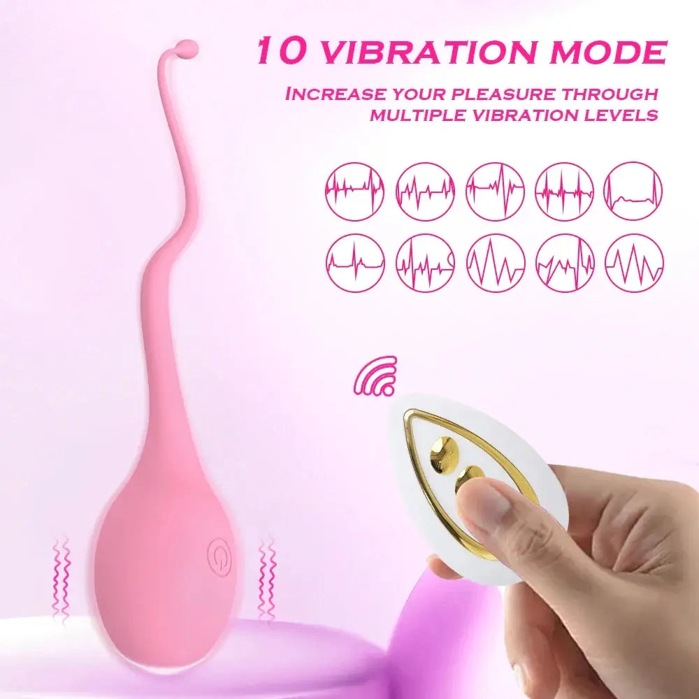 Remote Control Vibrating Egg 10 Vibration Modes