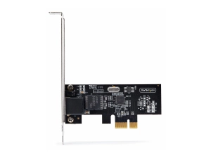 StarTech.com 1-Port 2.5G NBASE-T PCIe Network Card, Computer Network Interface Card, Intel I225-V, Single-Port Ethernet, Multi-Gigabit PR12GI-NETWORK-CARD