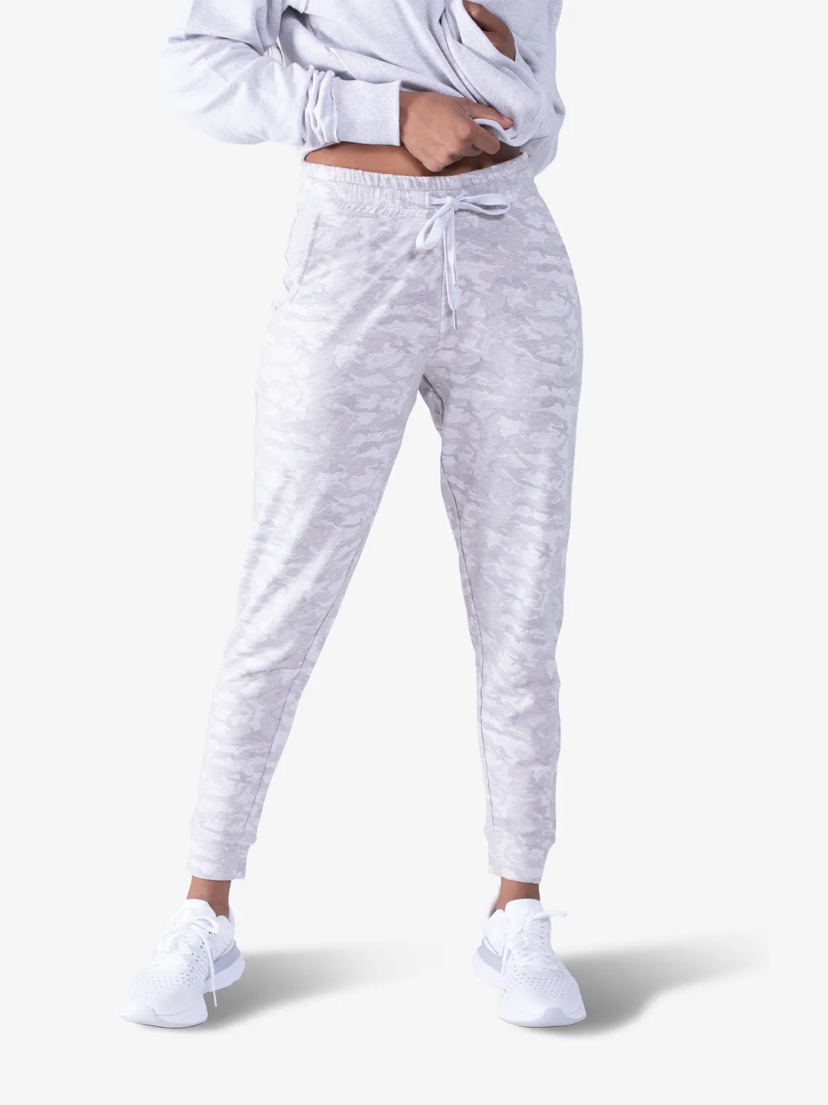 Tasc Womens Varsity Brushed Lightweight Printed Jogger