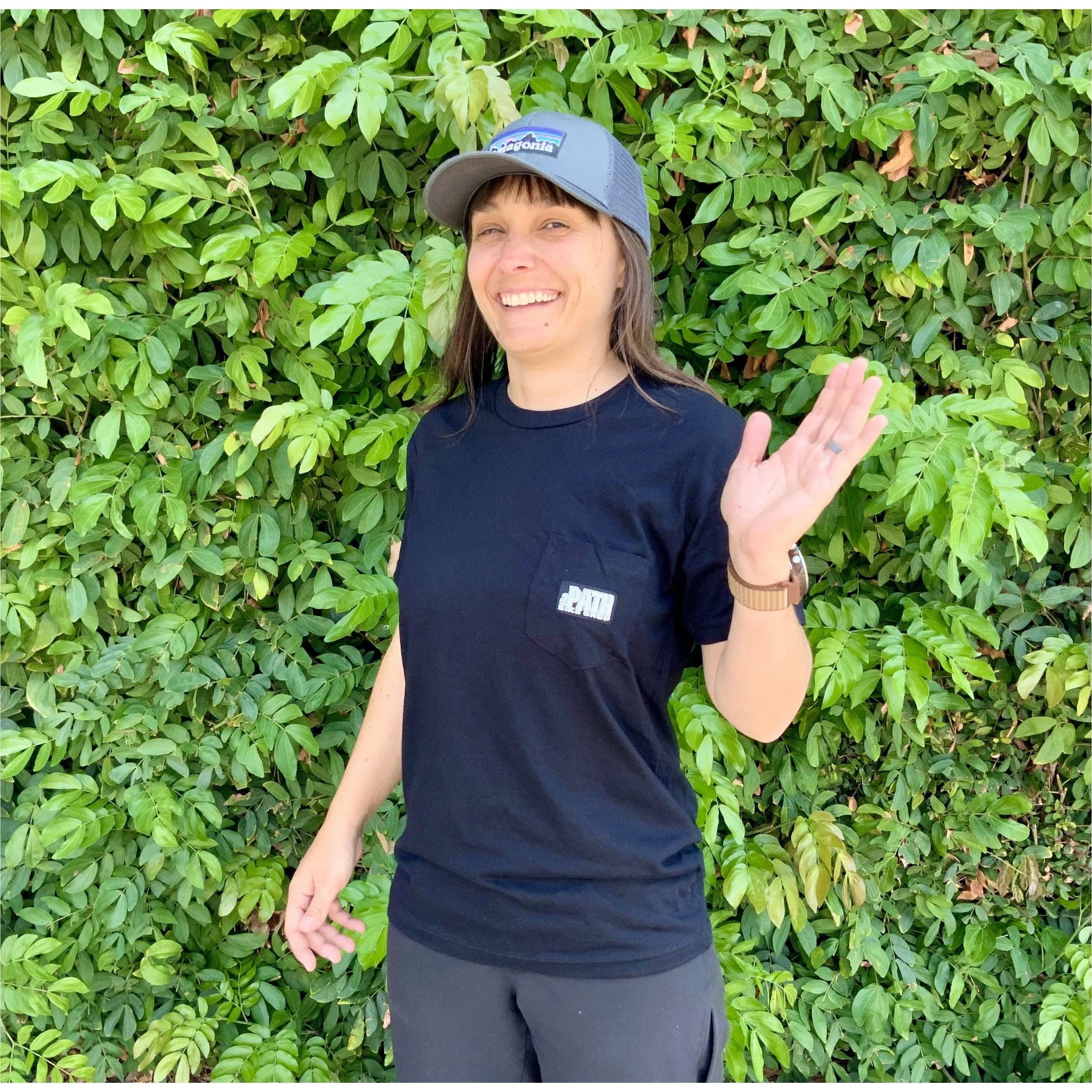 The Path Bike Shop Pocket Crew Neck Tee