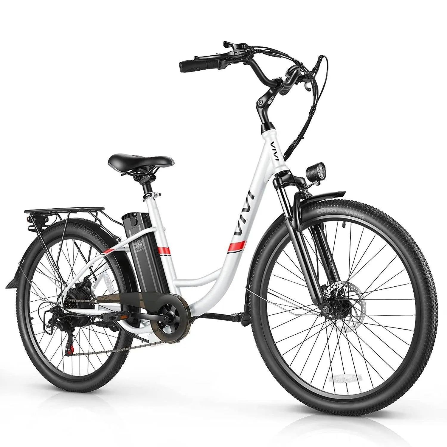 VIVI C26UL Electric Bike Cruiser Electric Commuter Bike UL2849 Certified