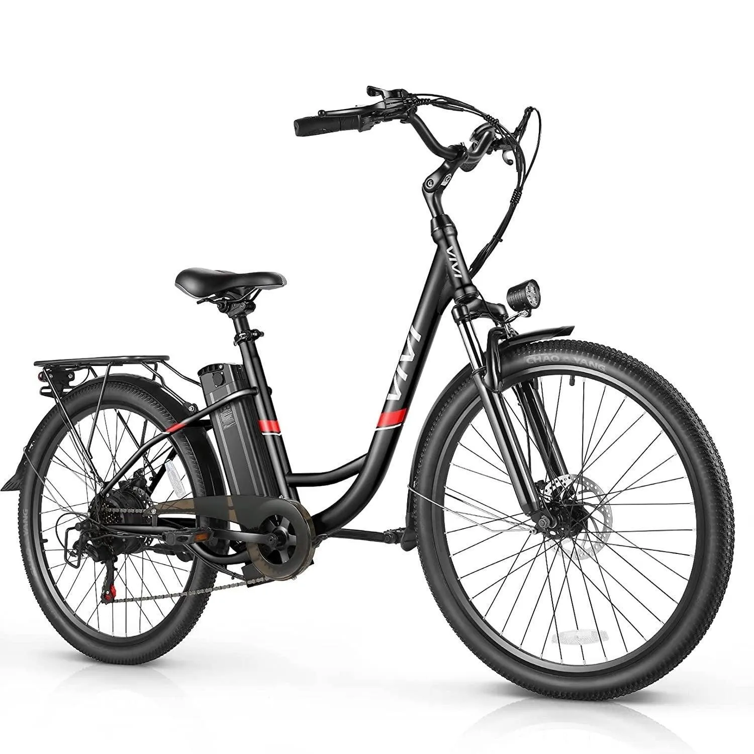 VIVI C26UL Electric Bike Cruiser Electric Commuter Bike UL2849 Certified