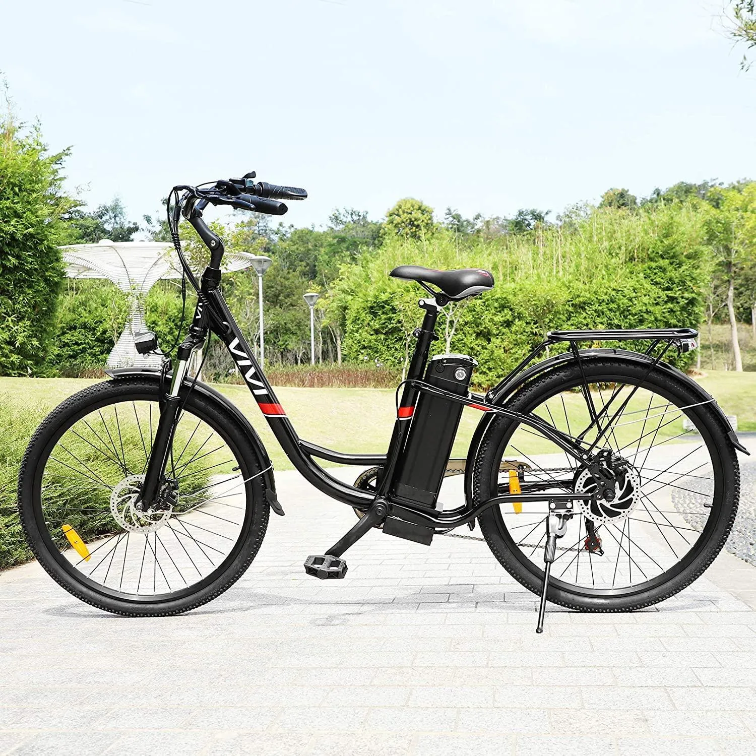 VIVI C26UL Electric Bike Cruiser Electric Commuter Bike UL2849 Certified