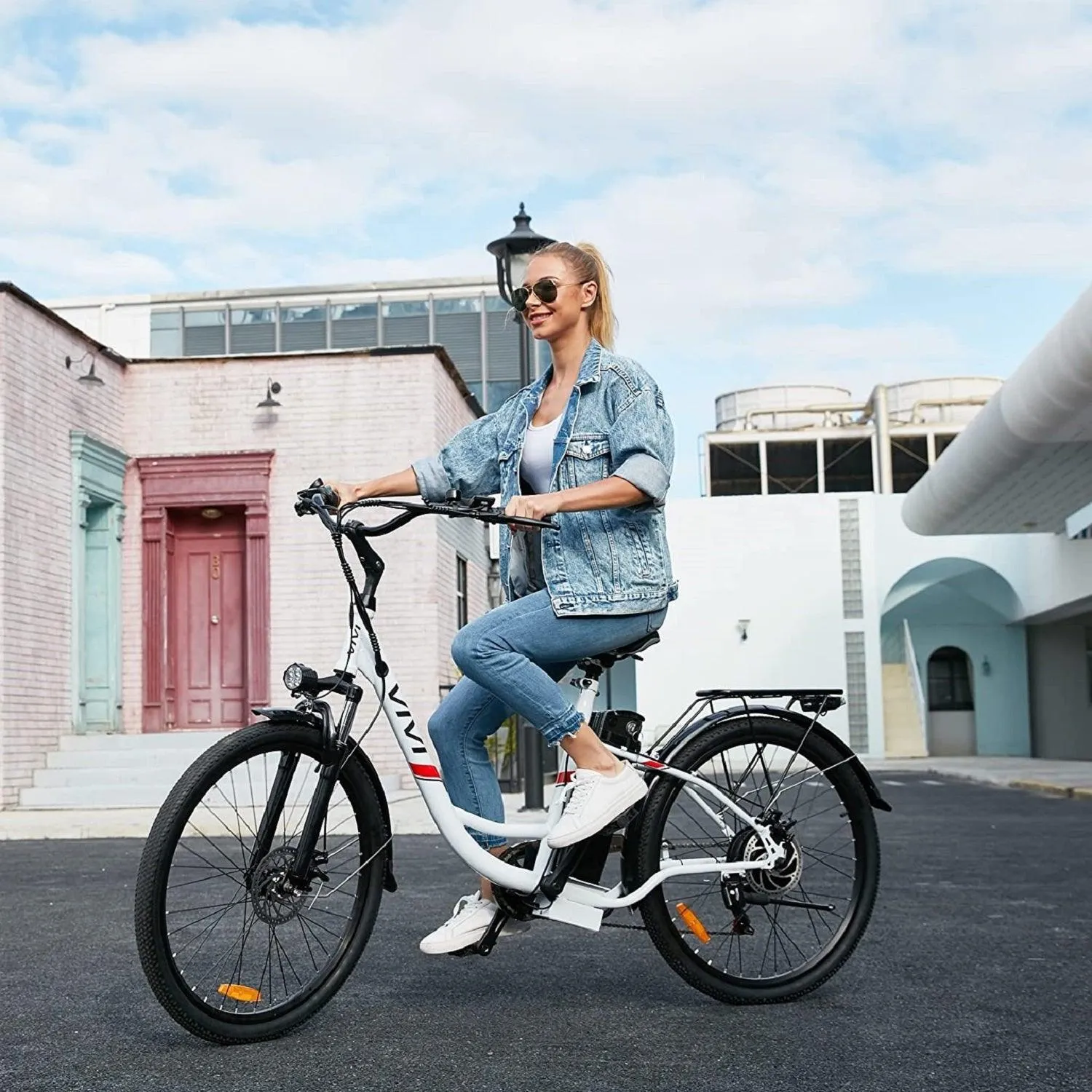 VIVI C26UL Electric Bike Cruiser Electric Commuter Bike UL2849 Certified