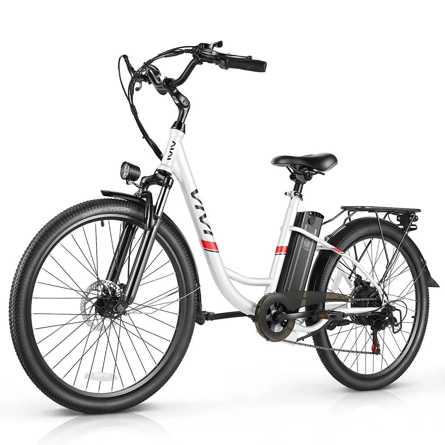 VIVI C26UL Electric Bike Cruiser Electric Commuter Bike UL2849 Certified