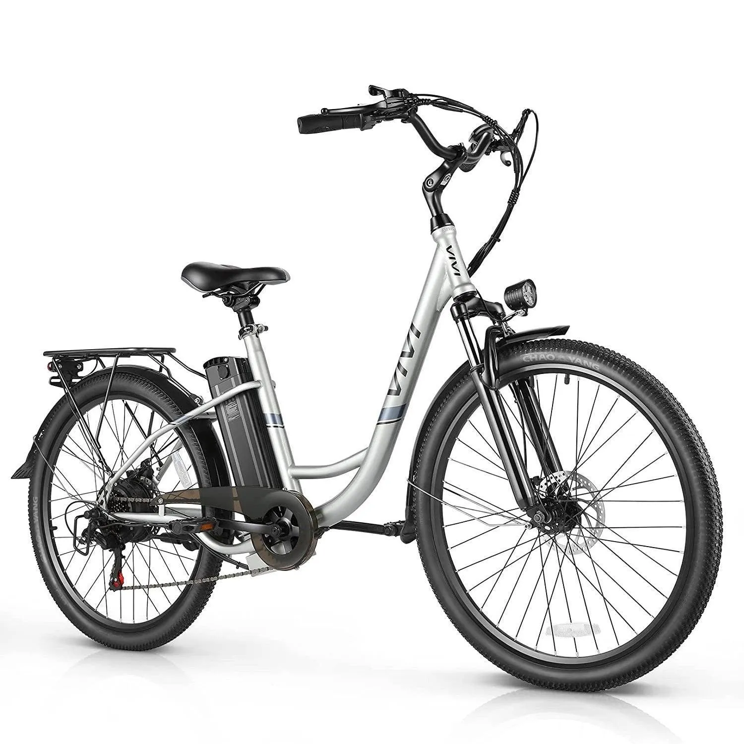 VIVI C26UL Electric Bike Cruiser Electric Commuter Bike UL2849 Certified