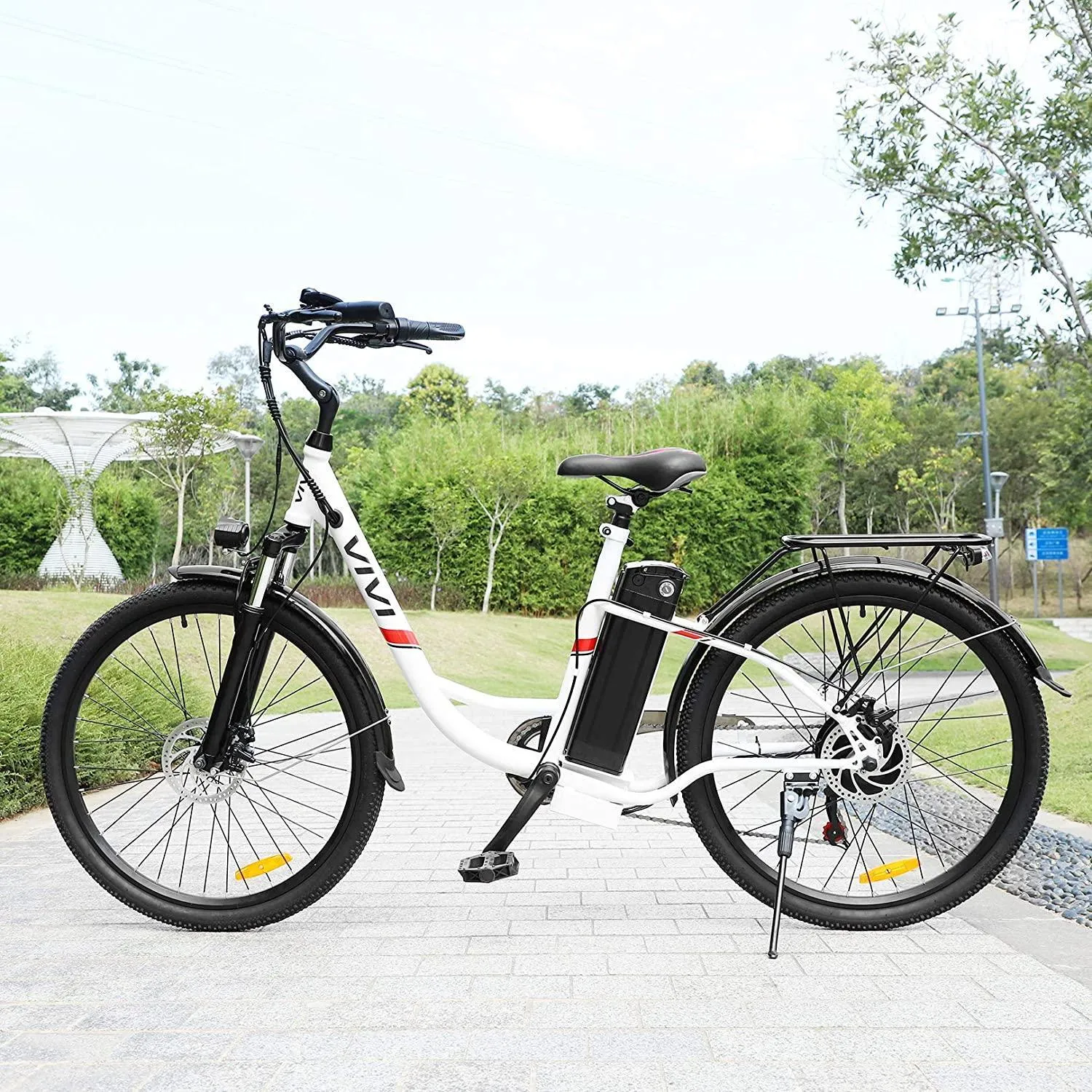 VIVI C26UL Electric Bike Cruiser Electric Commuter Bike UL2849 Certified