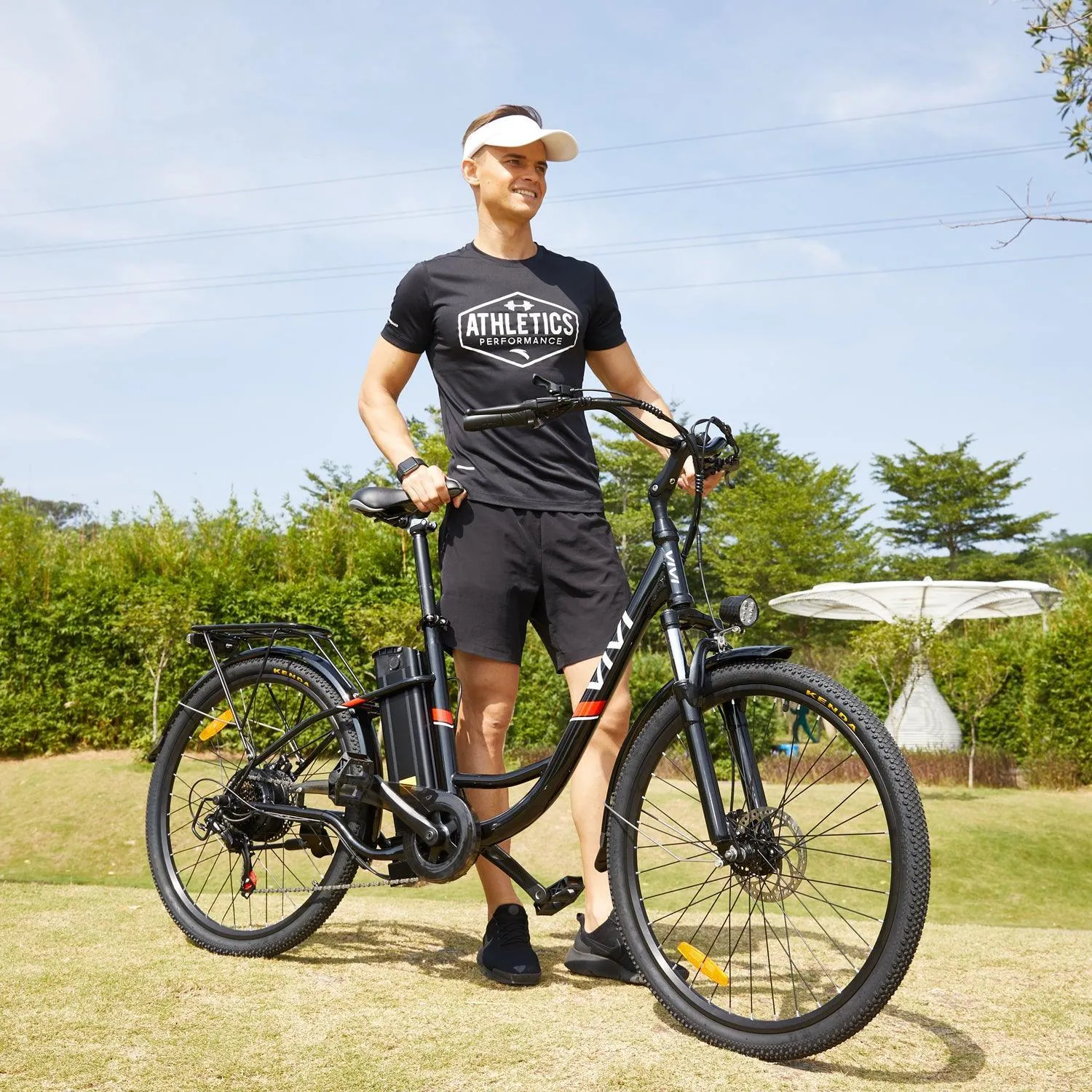 VIVI C26UL Electric Bike Cruiser Electric Commuter Bike UL2849 Certified