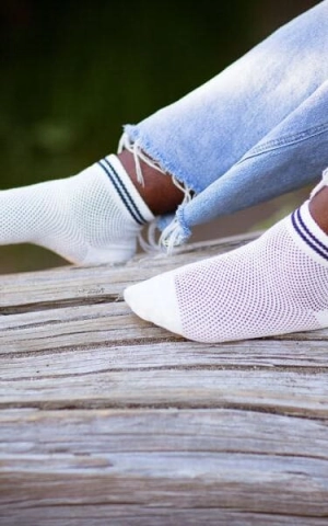 XS Unified - Mesh Sneaker Sock W Colour Options