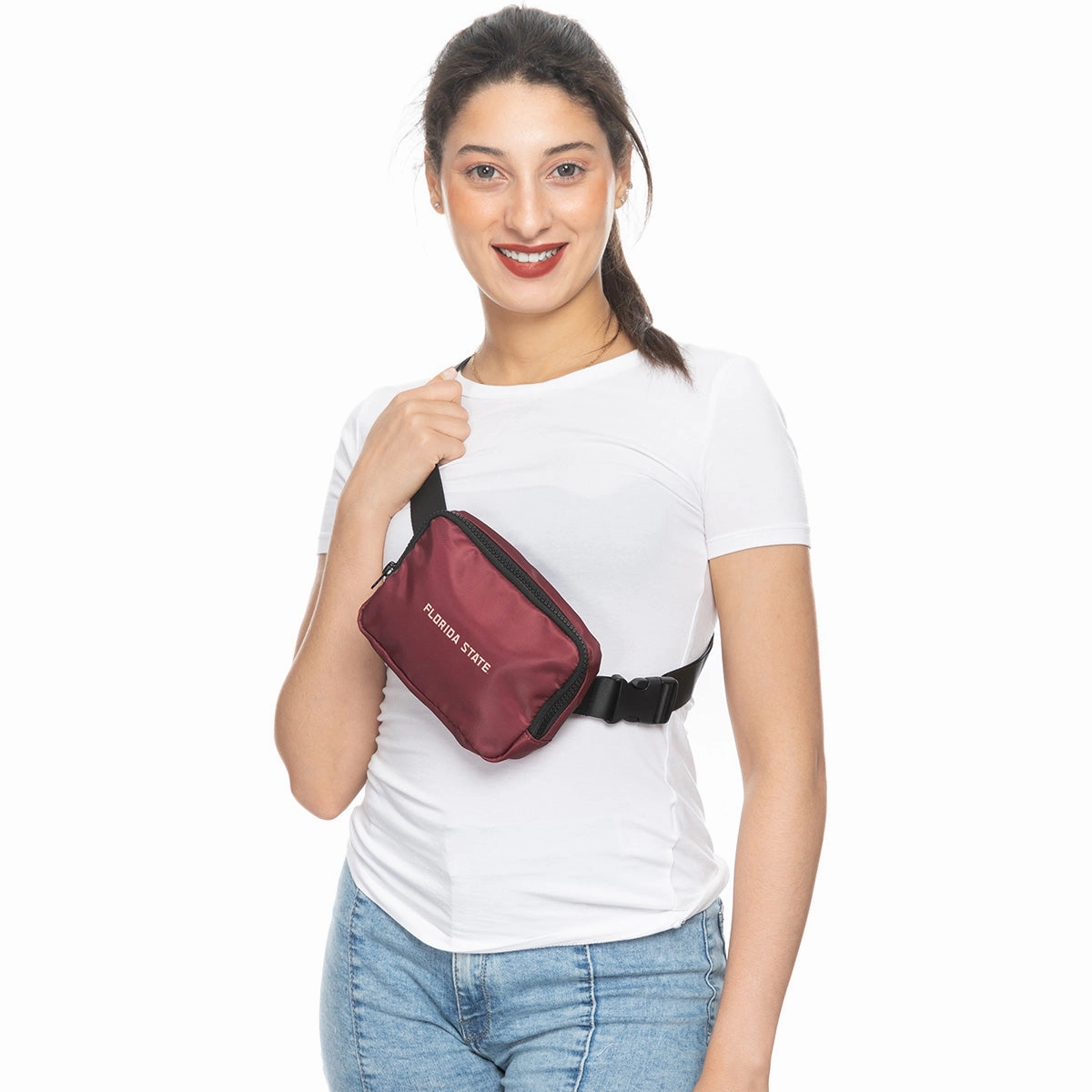 ZooZatz Florida State Belt Bag - Garnet